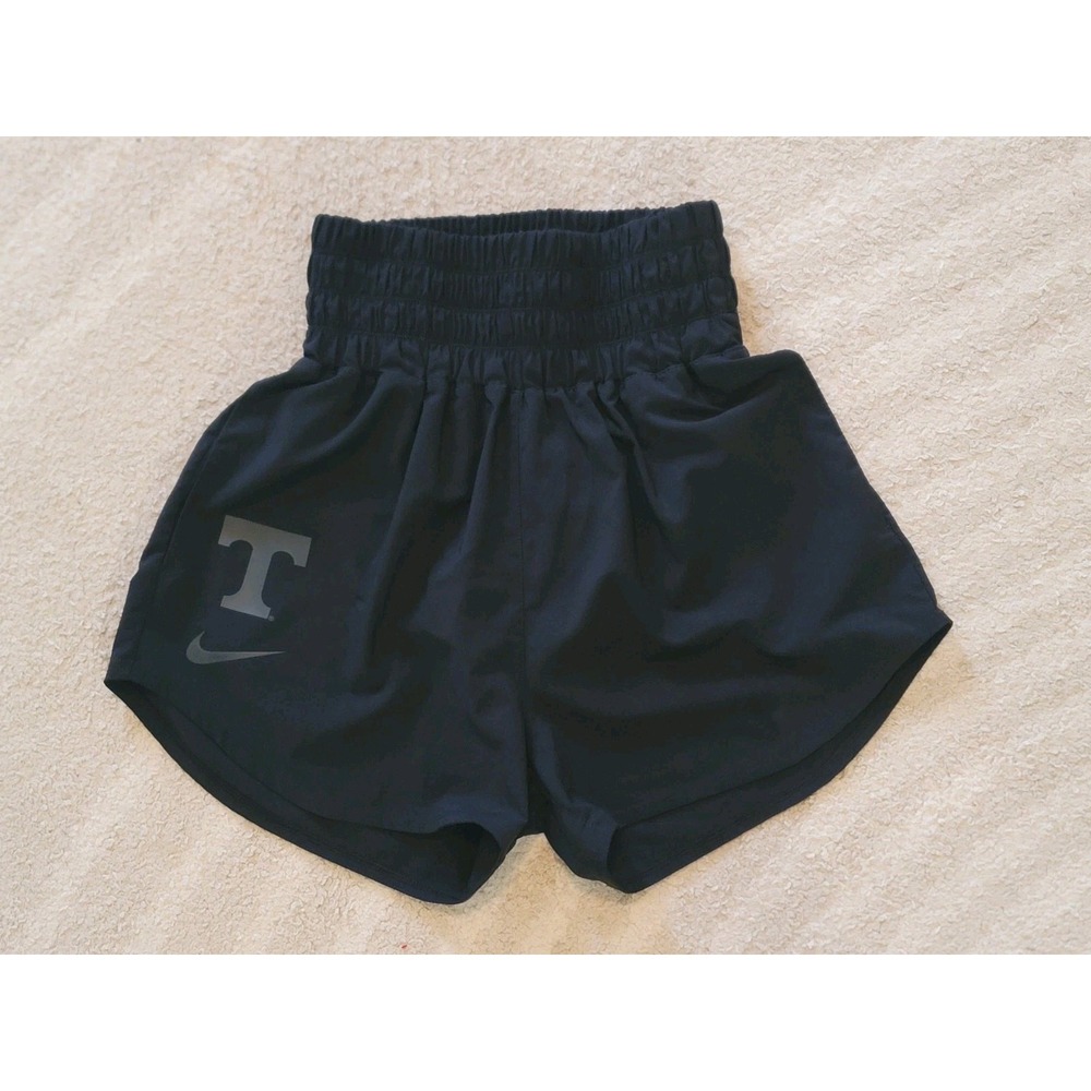 Nike Women's High Waisted Black Running Shorts TN Volunteers Size S